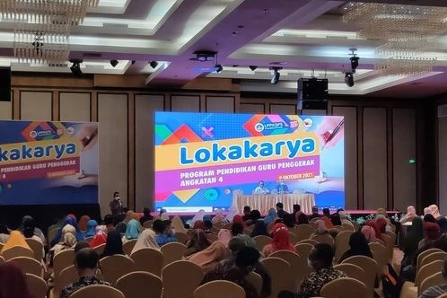 Lokakarya Perdana Pendidikan Guru Penggerak (PGP) Angkatan 4 Tahun 2021