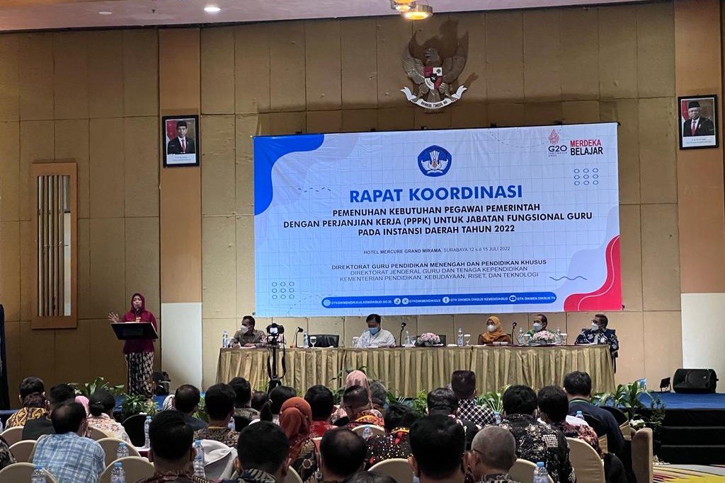 Sinkronisasi Data Kebutuhan Guru untuk Optimalkan Kuota Formasi Guru ASN PPPK 2022