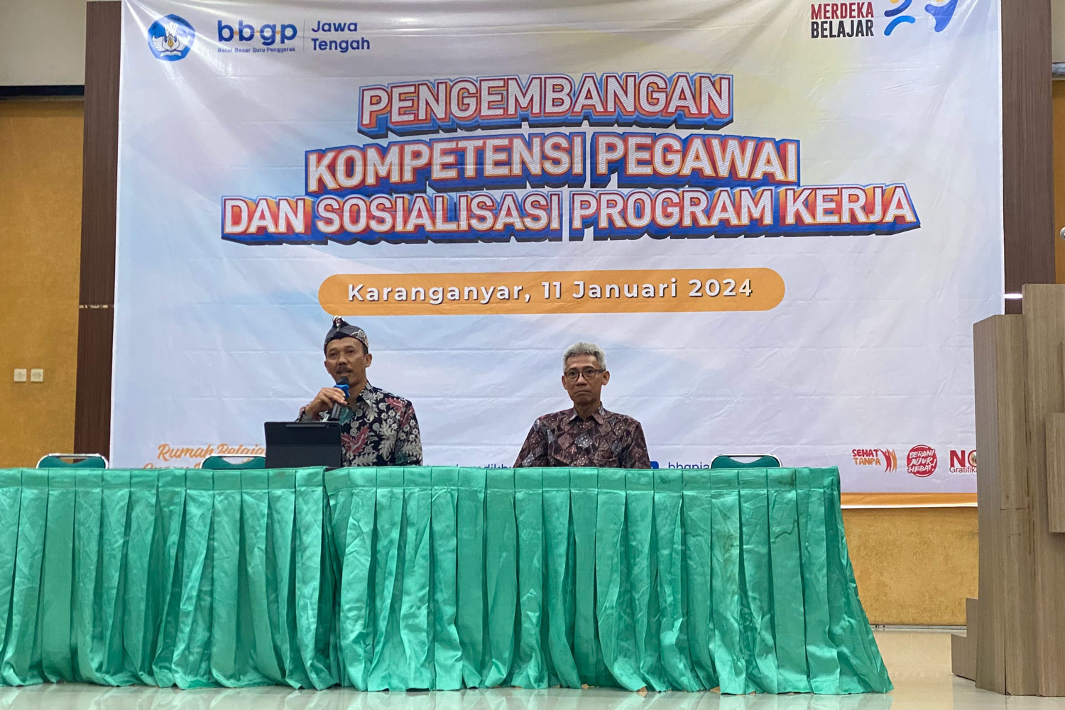 Pengembangan Kompetensi Pegawai dan Sosialisasi Program Kerja BBGP Jawa Tengah Tahun 2024